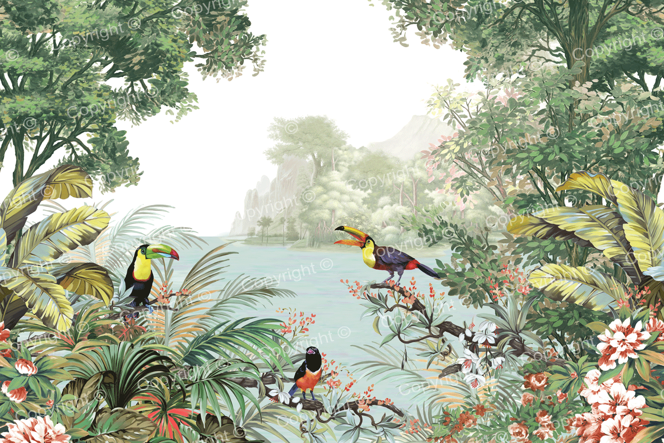 Adawall Amazon Mural Wallpaper A323 Serie