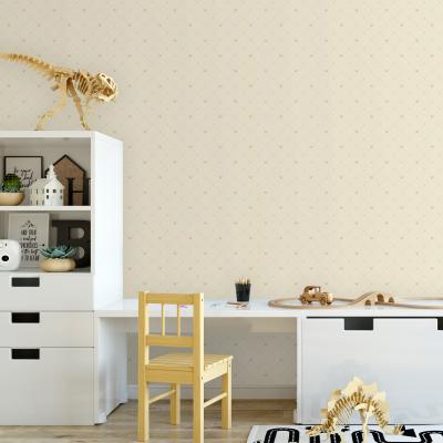 8911 Serisi | Geometrik Mini Taç Detaylı Duvar Kağıdı