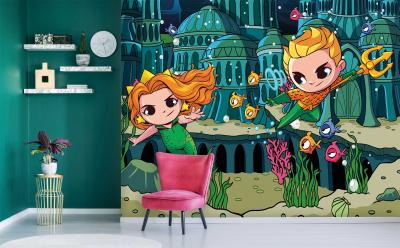 KOD WB2176 | DC SUPER ARKADAŞLAR POSTER DUVAR KAĞIDI