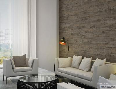 3708 Serie | Doğal Uçurum Taşından Esinlenilmiş Soyut Desen Duvar Kağıdı