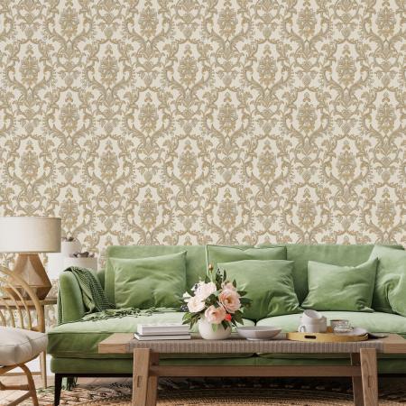 1407 Series | Classic Damask Design Wallpaper