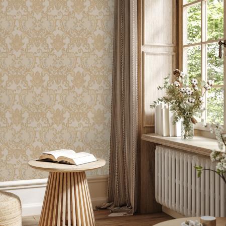 1411 Series | Damask Design Wallpaper