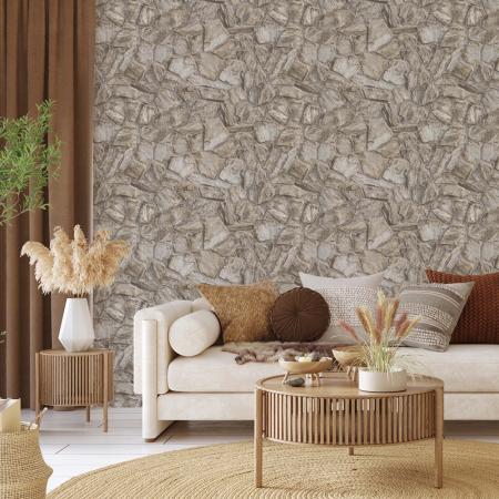 23114 Series | Modern Stone Design Wallpaper