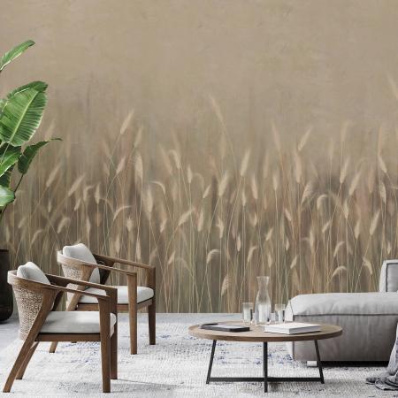 SE302 Series | Pampas Flower Design Mural Wallpaper