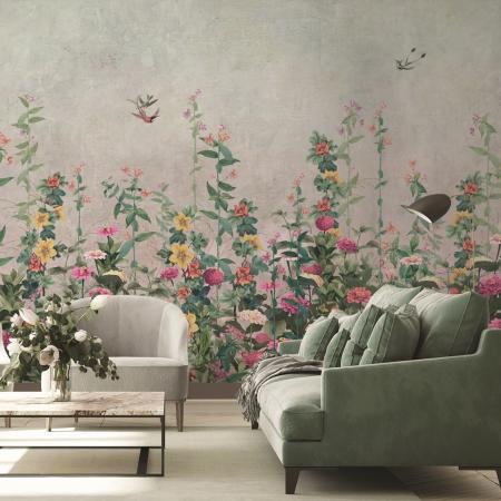 SE320 Series | Floral Design Mural Wallpaper