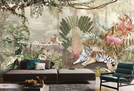 A311 Serie | Tiger Design Mural Wallpaper