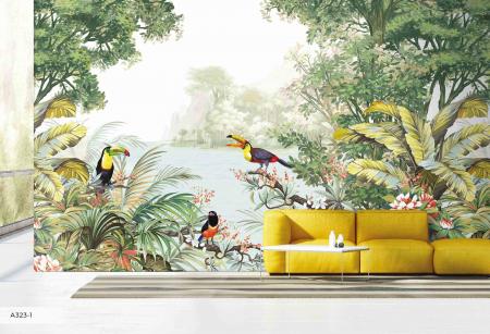 A323 Serie | Parrot Design Mural Wallpaper