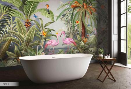 A319 Series | Flamingo Design Mural Wallpaper