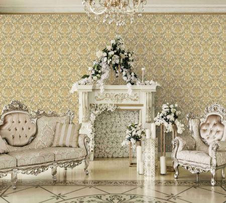 1002 Serie | Classical Damask Pattern Wallpaper