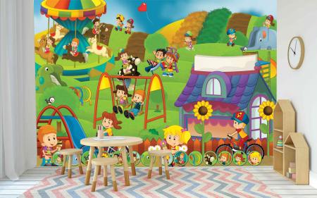 M 1039 | KIDS MURAL WALLPAPER