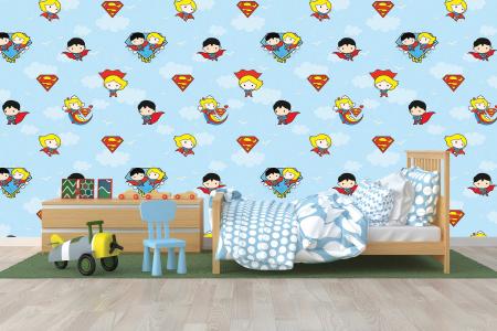 CODE WB2001 | DC SUPER FRIENDS MURAL WALLPAPER