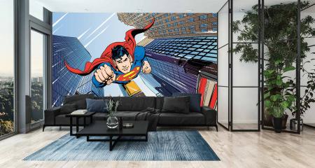 CODE WB2071 | SUPERMAN MURAL WALLPAPER