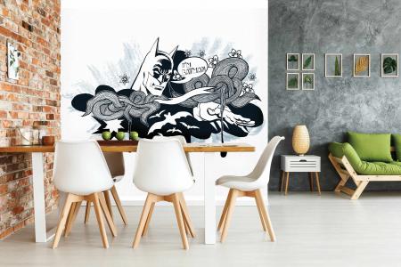 CODE WB2075 | BATMAN MURAL WALLPAPER