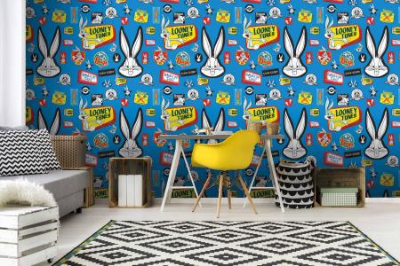 CODE WB2092 | LOONEY TUNES MURAL WALLPAPER