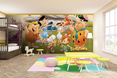 CODE WB2120 | THE FLINTSTONES MURAL WALLPAPER