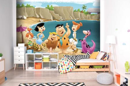 CODE WB2121 | THE FLINTSTONES MURAL WALLPAPER