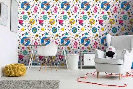 CODE WB2137 | LOONEY TUNES MURAL WALLPAPER