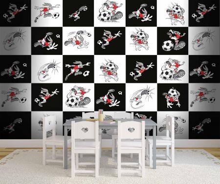 CODE WB2148 | LOONEY TUNES MURAL WALLPAPER