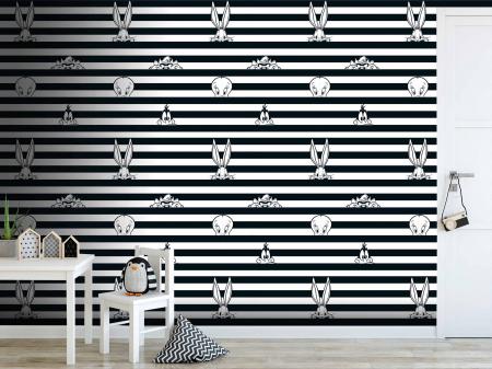 CODE WB2152 | LOONEY TUNES MURAL WALLPAPER