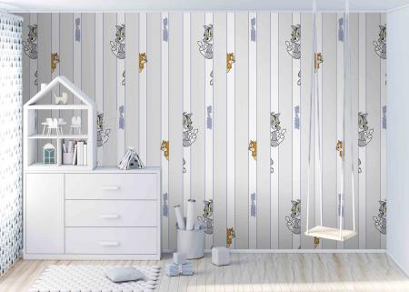 CODE WB2155 | TOM AND JERRY MURAL WALLPAPER