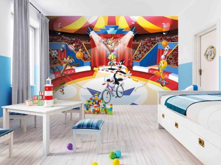 CODE WB2156 | LOONEY TUNES MURAL WALLPAPER