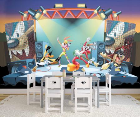 CODE WB2167 | LOONEY TUNES MURAL WALLPAPER