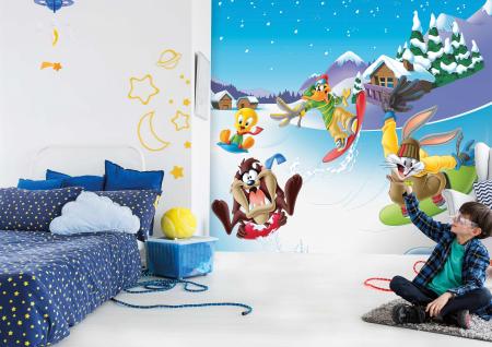 CODE WB2168 | LOONEY TUNES MURAL WALLPAPER