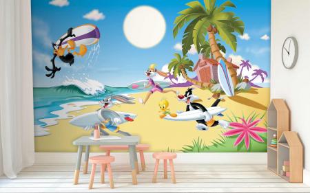 CODE WB2169 | LOONEY TUNES MURAL WALLPAPER