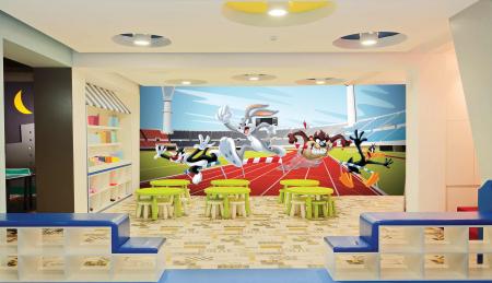 CODE WB2170 | LOONEY TUNES MURAL WALLPAPER