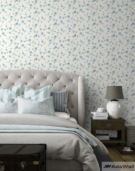 2600 Serie | Delicate floral pattern wallpaper