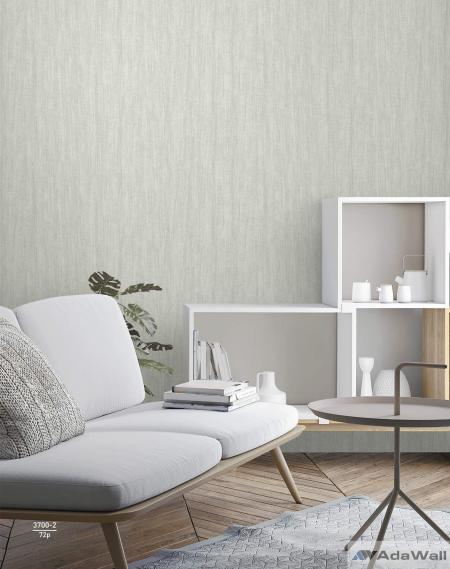 3700 Serie | Linen textile inspired subtle texture pattern wallpaper