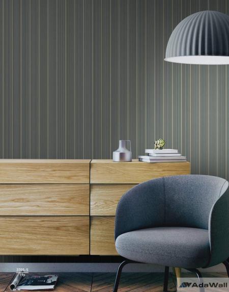 3705 Serie | Small delicate striped wallpaper