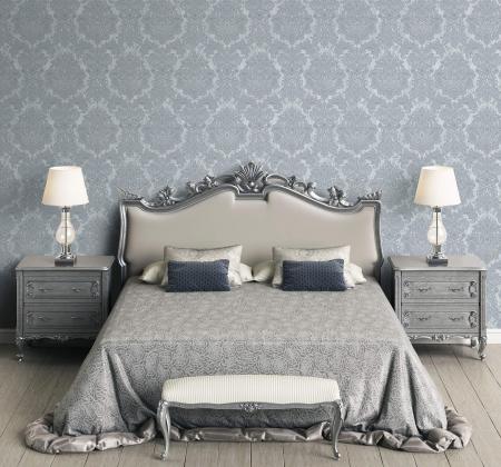 7807 Serie | Rich baroque damask pattern wallpaper