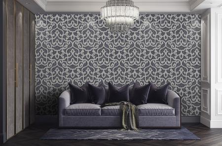 7810 Serie | Bold neoclassical damask ornament wallpaper