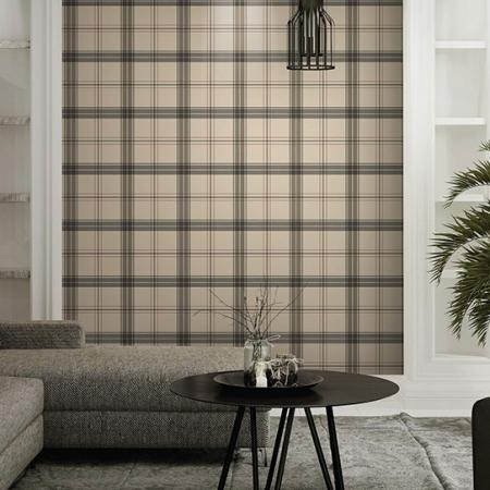 3714 Serie | Geometric Textile Inspiration Checkered Pattern Wallpaper