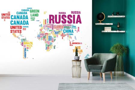 CODE M910 | MAPS MURAL WALLPAPER