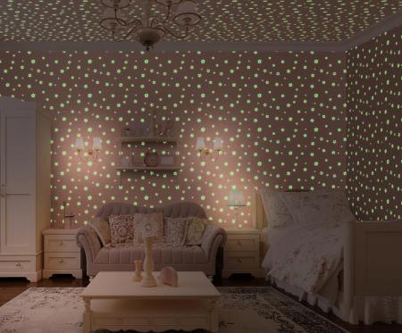 8930 Serie | Floral wallpaper design with night gloving