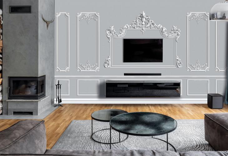 MOULDING MURAL WALLPAPER