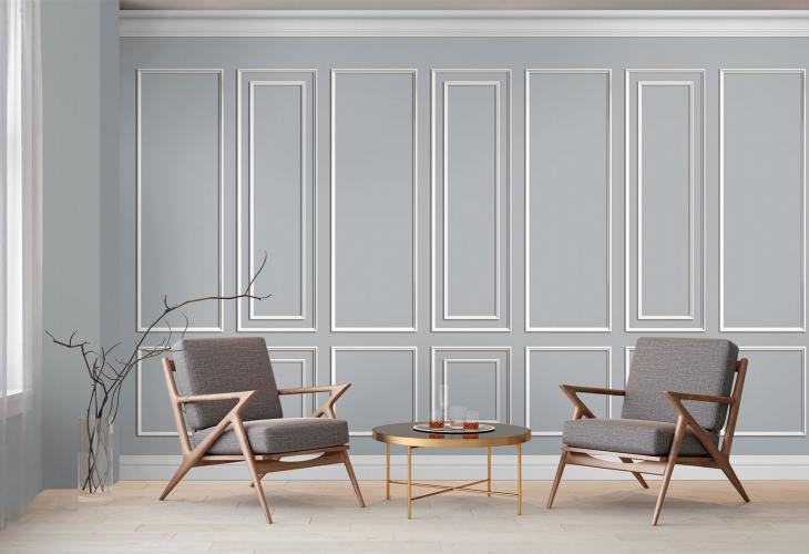 MOULDING MURAL WALLPAPER