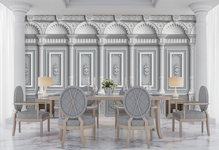 MOULDING MURAL WALLPAPER