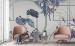 FJ300 | Monkey And Birds Design Mural Wallpaper FJ300-1