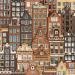 23115 Series | Amsterdam Houses Modern Design Wallpaper 23115 - 3