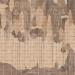 SE309 Series | Abstract Mediterranean Cypress Tree Design Mural Wallpaper SE309-4