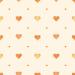 8905 Serie | Heart Shaped Patterned Wallpaper with Warm Colors
