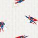 8915 Serie | Wallpaper with Superman and Stripes Design